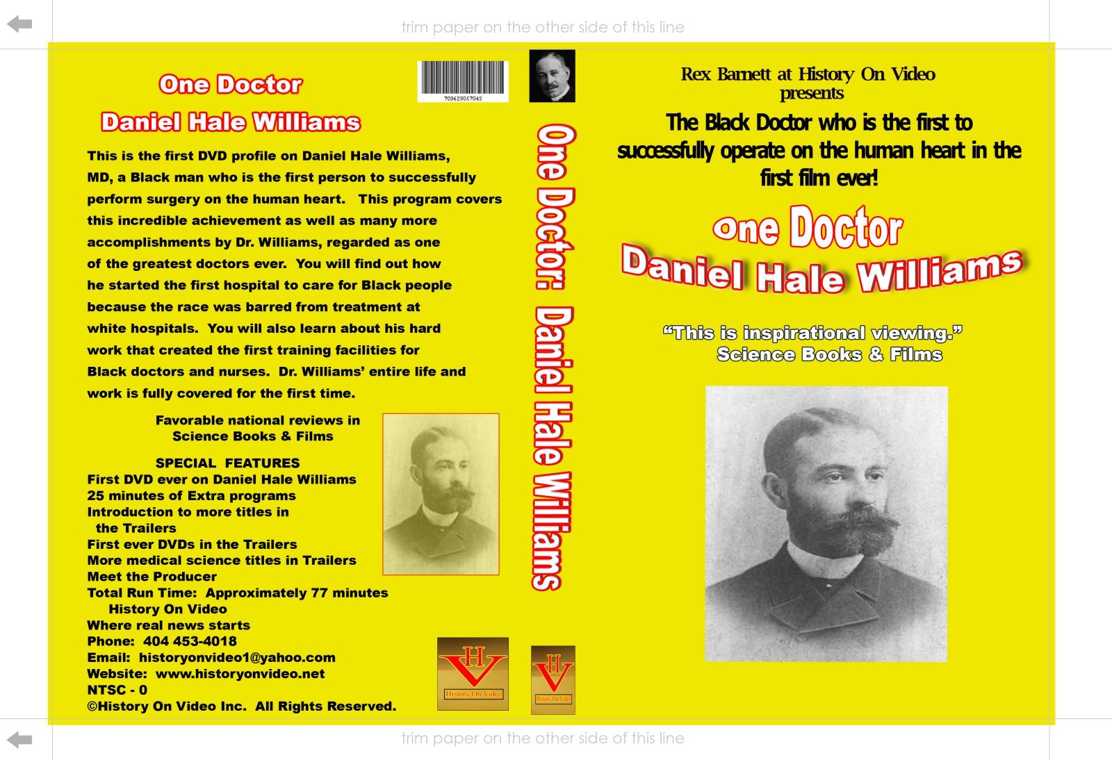 img_w1600_695656901629c4-43287171.jpg One Doctor: Daniel Hale Williams - Image 1
