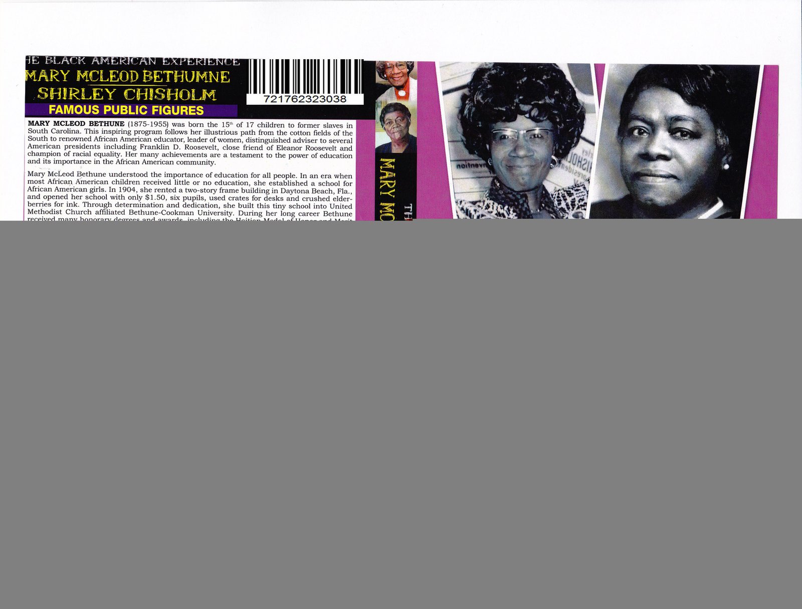 Bethune Chisolm me logo code (1) MARY MCLEOD BETHUNE & SHIRLEY CHISHOLM - Image 1